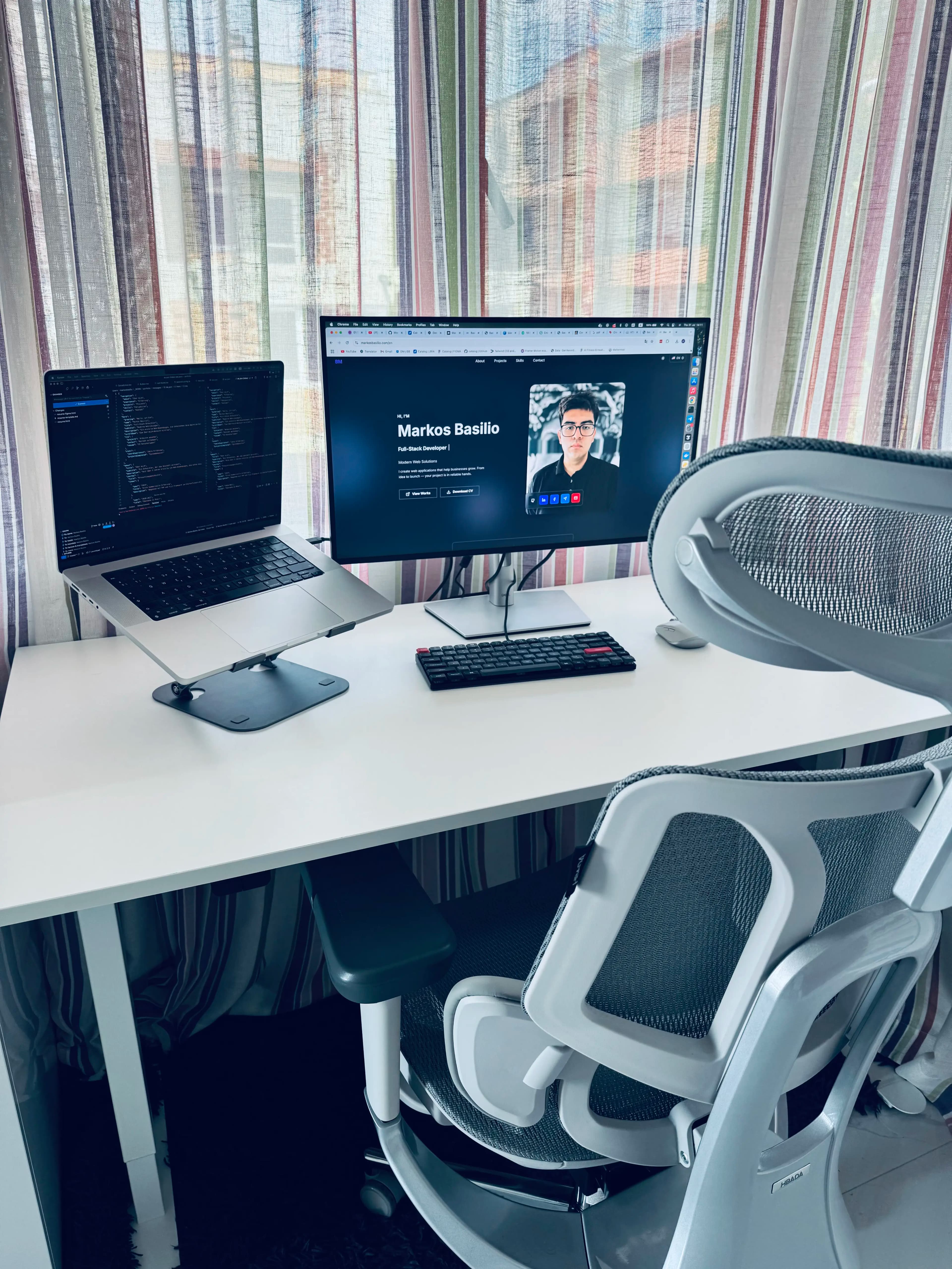 Basilio Markos - Full-Stack Web Developer
